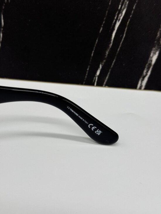 NEW TOM FORD ANGELICA FT1193 01E SUNGLASSES WOMEN BLACK ORANGE EYEWEAR TF1193 main image 8